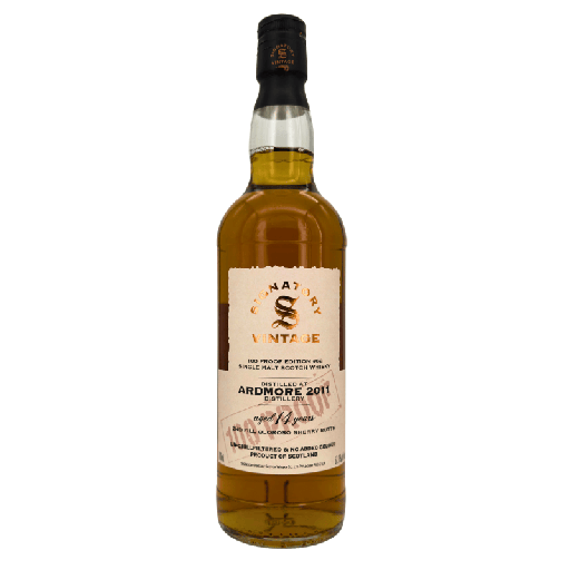 [P0014503] Ardmore 14 Jahre - #62 Oloroso- Signatory Vintage - 100 Proof Edition (57,10 % vol., 0,70 L, 75,57 €/Liter)