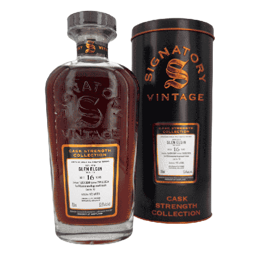 [P0014534] Glen Elgin 2009/2026 - 16 Jahre - 1st Fill Amarone Cask Finish #10 - Sig CS (53,60 % vol., 0,70 L)