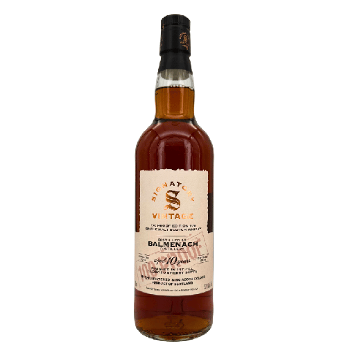 Balmenach 10 Jahre - #79 1st fill Sherry - Signatory Vintage - 100 Proof Edition