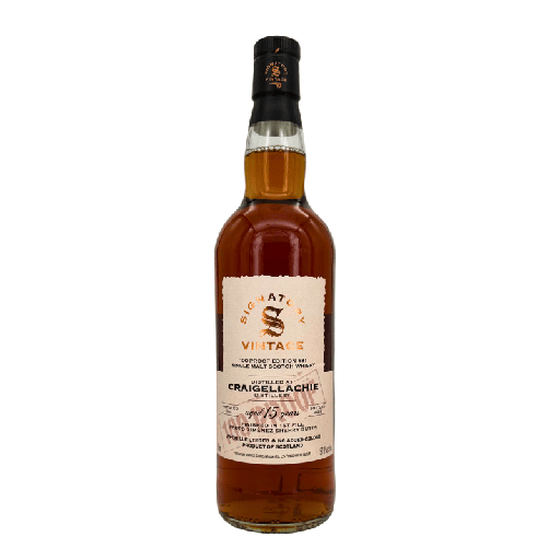 Craigellachie 15 Jahre (2011/2026) - #81 1st fill Sherry Cask - Signatory Vintage - 100 Proof Edition